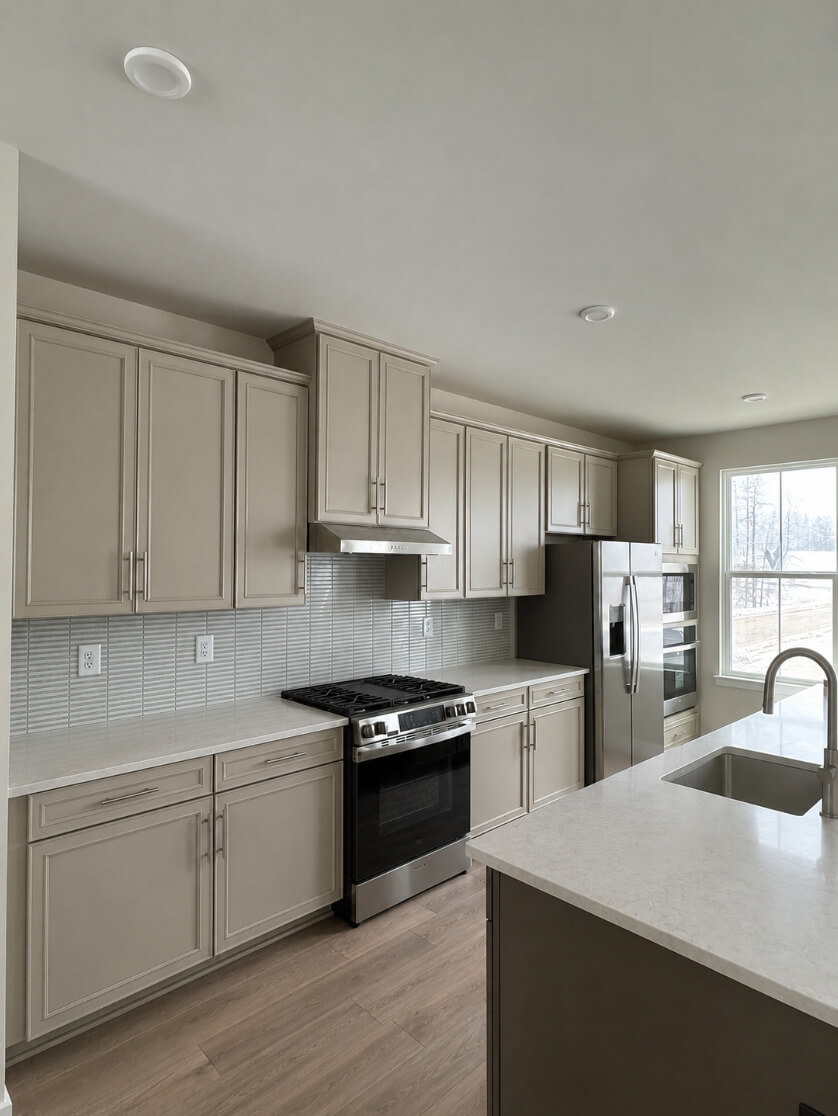 Kitchen after renovation by HACE Construction