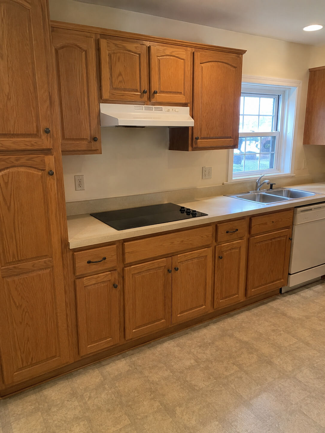 Kitchen before transformation